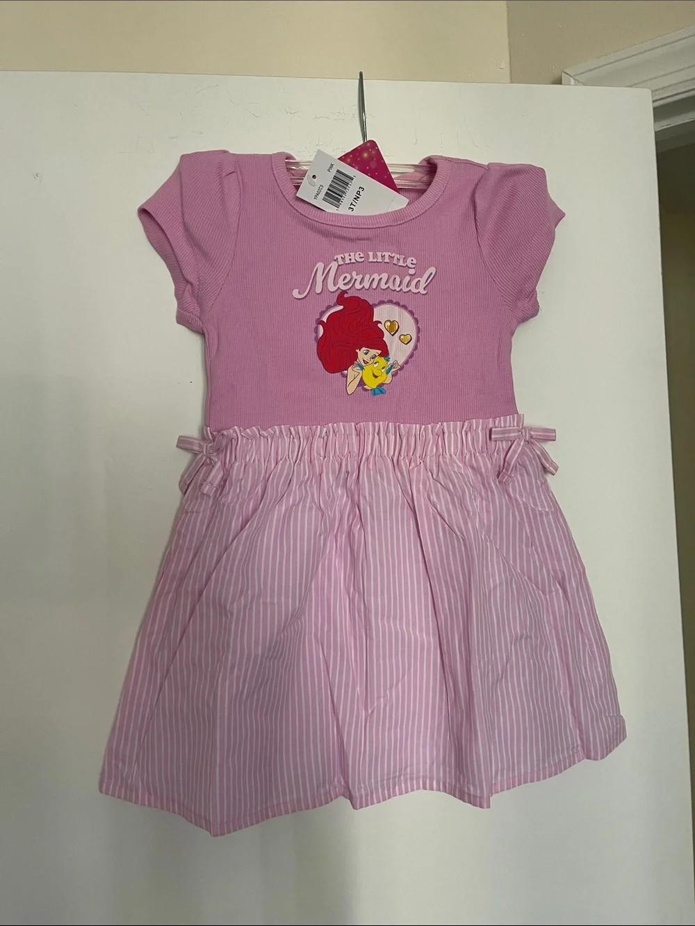 Disney Pink The Little Mermaid Girls' Dress